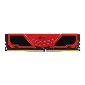 DDR4 TEAMGROUP ELITE HEATSINK 16GB 3200 NEGRO / ROJO