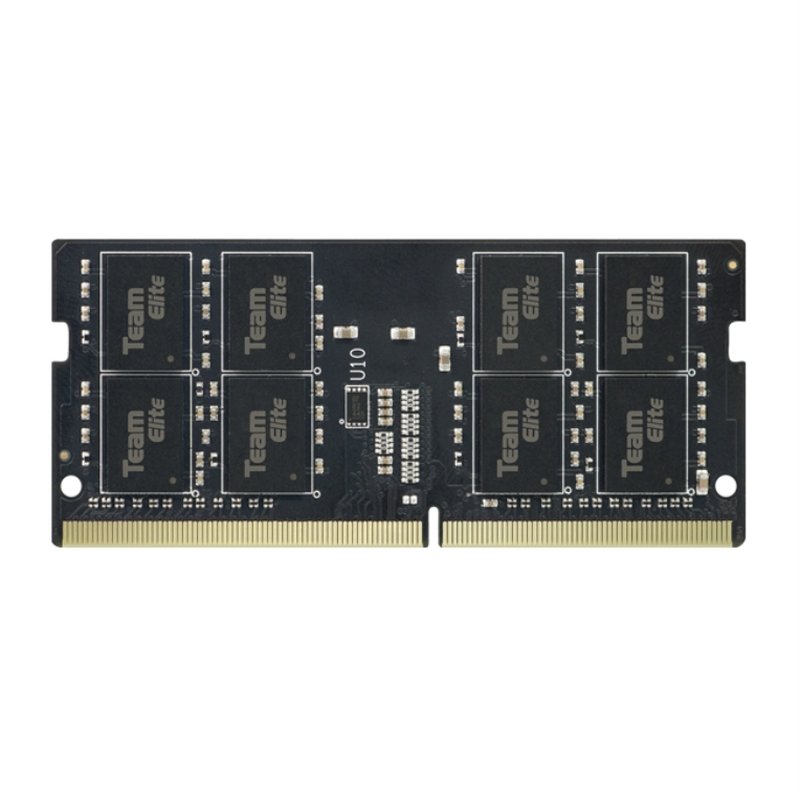 DDR4 TEAMGROUP ELITE SODIMM 32GB 3200 NEGRO DDR4 TEAMGROUP ELITE SODIMM 32GB 3200 NEGRO