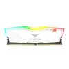 DDR4 TEAMGROUP T-FORCE DELTA RGB 16GB X1 3200 BLANCO