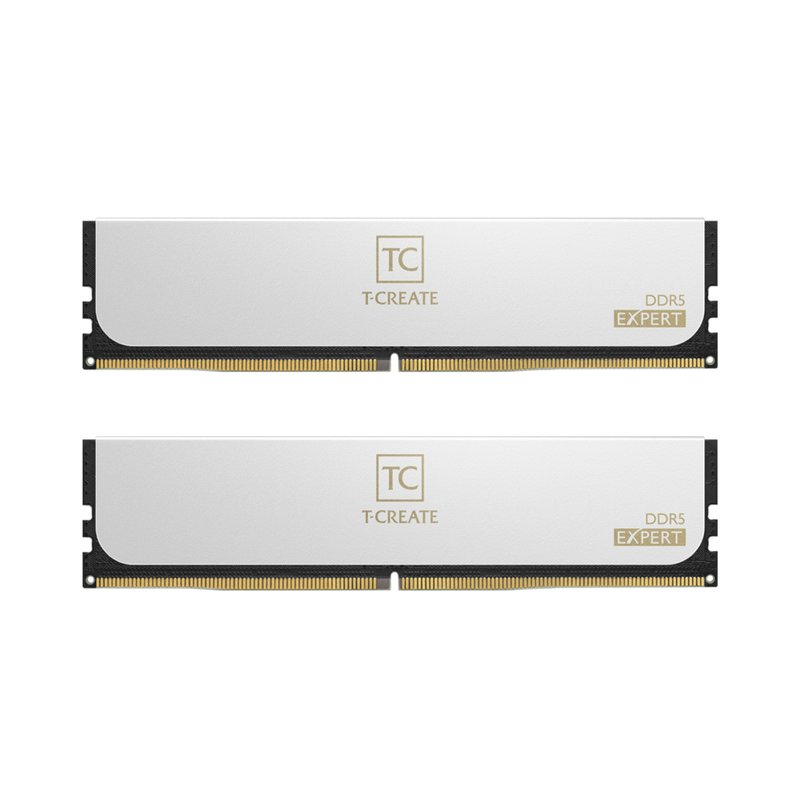 DDR5 TEAMGROUP T-CREATE EXPERT 64GB 6400 BLANCO DDR5 TEAMGROUP T-CREATE EXPERT 64GB 6400 BLANCO