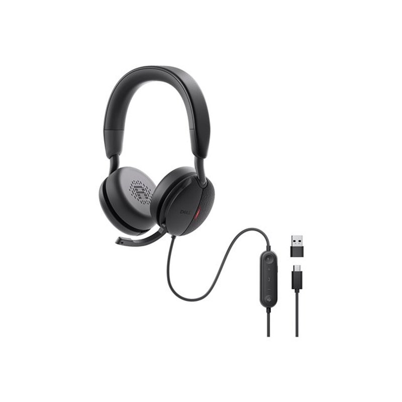 DELL WH5024 Auriculares Alámbrico Diadema Llamadas/Música USB Tipo C Negro DELL WH5024 Auriculares Alámbrico Diadema Llamadas/Música USB Tipo C Negro - Imagen 3
