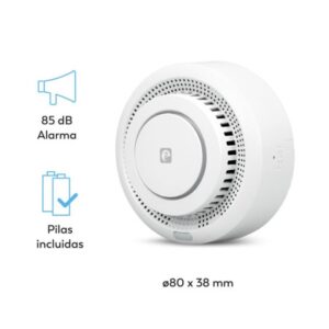 DETECTOR DE SEGURIDAD DE HUMOS SMART WIFI GARZA 401345C DETECTOR DE SEGURIDAD DE HUMOS SMART WIFI GARZA 401345C