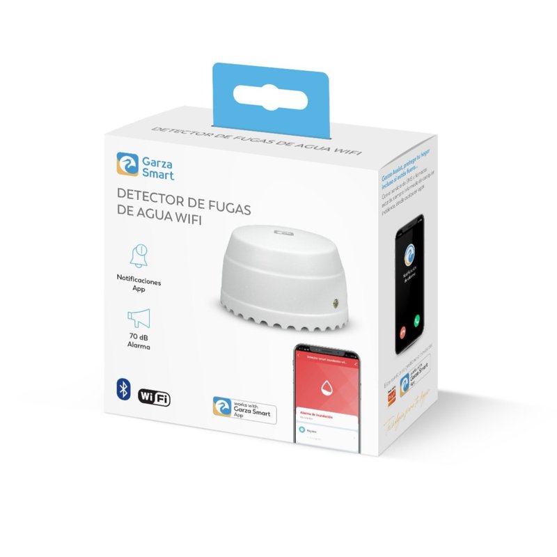 DETECTOR DE SEGURIDAD DE INUNDACION SMART WIFI GARZA 401346C DETECTOR DE SEGURIDAD DE INUNDACION SMART WIFI GARZA 401346C - Imagen 6