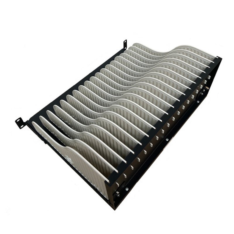 Ewent EW1720 organizador para estación de carga Acrilonitrilo butadieno estireno (ABS), Metal, Plástico Negro, Blanco - Imagen 2