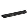 Eaton EFLX12I unidad de distribución de energía (PDU) 13 salidas AC 1U Negro