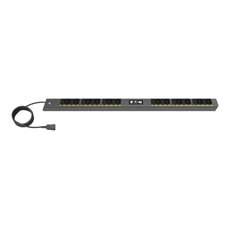 Eaton EVBAFC20A unidad de distribución de energía (PDU) 24 salidas AC 22.5U Negro