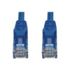 Eaton N261-050-BL cable de red Azul 15,2 m Cat6a U/UTP (UTP)