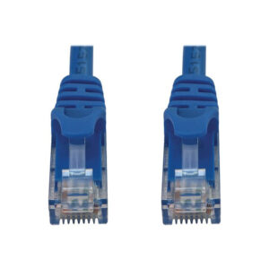Eaton N261-100-BL cable de red Azul 30,5 m Cat6a U/UTP (UTP)