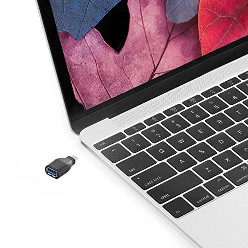 Ewent EW9643 cambiador de género para cable USB C USB A Plata - Imagen 2