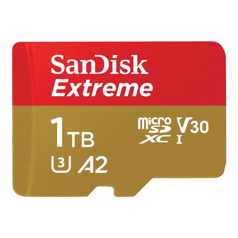 Extreme microSDXC 1TB+SD Adapt 190MB/s Extreme microSDXC 1TB+SD Adapt 190MB/s