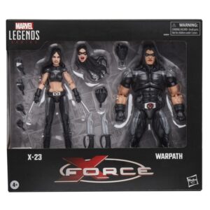 Marvel Legends Series X-Force X-23 et Warpath