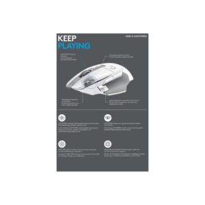 G502 X LIGHTSPEED - WHITE/CORE - EER2 G502 X LIGHTSPEED - WHITE/CORE - EER2