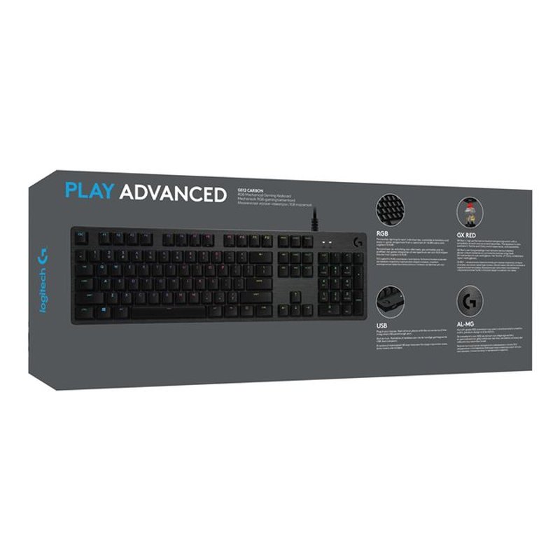 G512 LIGHTSYNC RGB Mechan KBD RED US G512 LIGHTSYNC RGB Mechan KBD RED US - Imagen 5