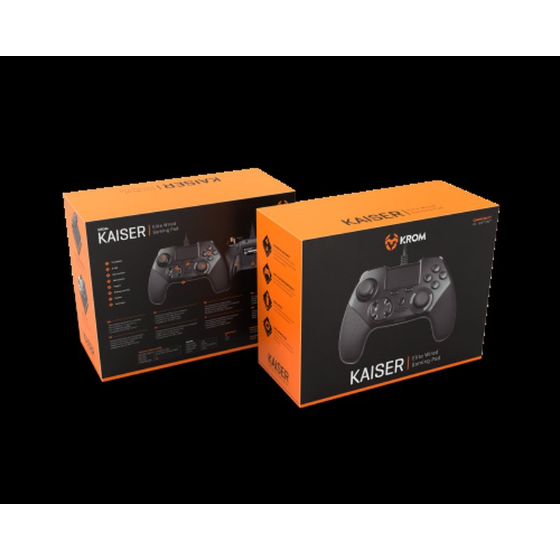 GAMEPAD KROM KAISER USB PC / PS3 / PS4 GAMEPAD KROM KAISER USB PC / PS3 / PS4 - Imagen 8