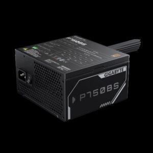 GIGABYTE P750BS Fuente de Alimentación - PCI-E 6+2 Pin x 4, 80 PLUS Bronze, Ventilador de 120 mm, Compatible con ATX, Enchufe EU