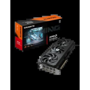GIGABYTE Radeon RX 9070 XT GAMING OC 16G Tarjeta Gráfica - 16GB GDDR6, 256 bits, PCI-E 5.0, 3060 MHz Frecuencia Base, 2 x DisplayPort, 2 x HDMI, GV-R9070XTGAMING OC-16GD