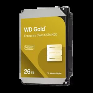 HDD Gold 26TB SATA 512MB 3.5" 6GBs