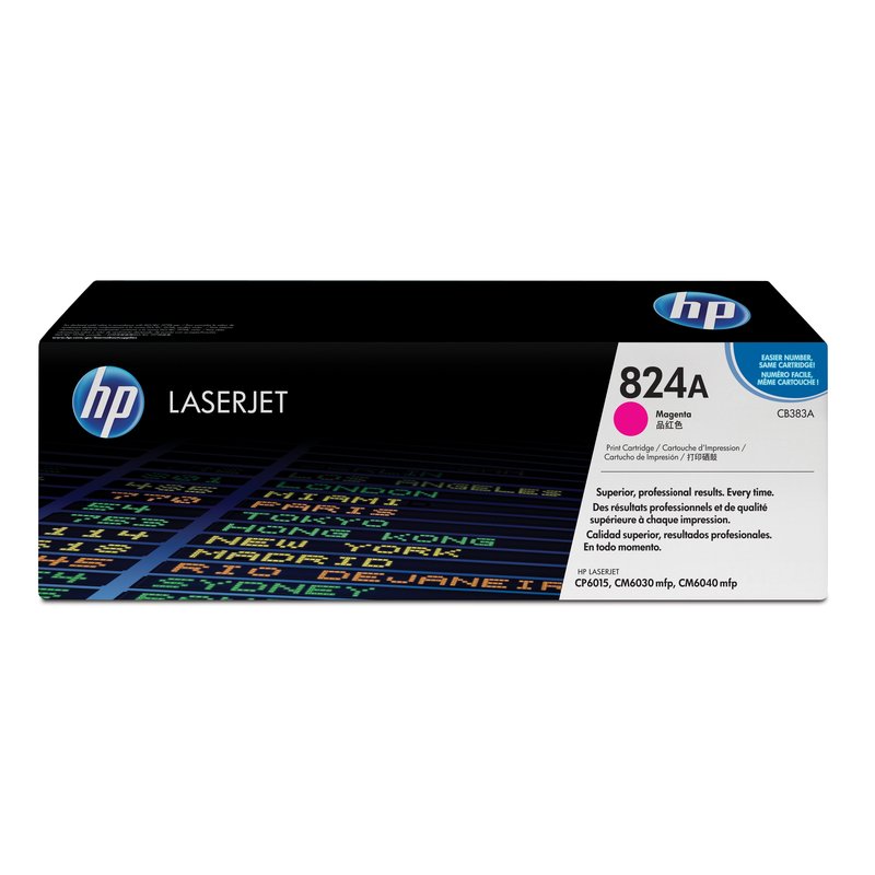 HP Cartucho de tóner original LaserJet 824A magenta HP Cartucho de tóner original LaserJet 824A magenta