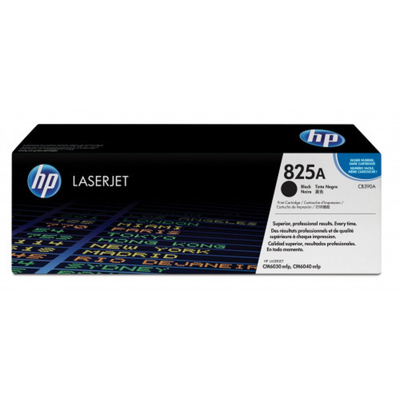 HP Cartucho de tóner original LaserJet 825A negro