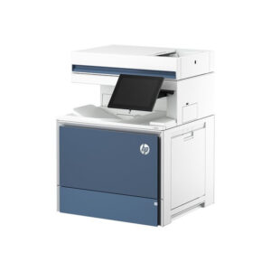 HP Color LaserJet Enterprise Impresora multifunción 6800dn, Impresión, copia, escaneado, fax (opcional), Alimentador automático de documentos; Bandejas de alta capacidad opcionales; Pantalla táctil; Cartucho TerraJet
