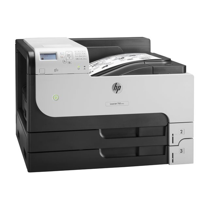 HP LaserJet Enterprise 700 Impresora M712dn, Estampado, Impresión desde USB frontal; Impresión a dos caras - Imagen 5