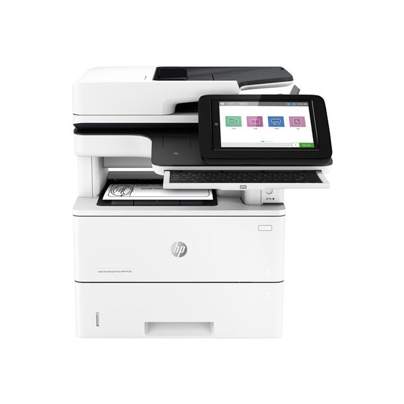 HP LaserJet Enterprise Flow Impresora multifunción M528z, Imprima, copie, escanee y envíe por fax, Impresión desde USB frontal; Escanear a correo electrónico; Impresión a doble cara; Escaneado a doble cara - Imagen 2