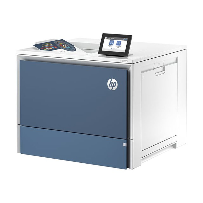 HP LaserJet Enterprise Impresora Color 6701dn, Estampado, Puerto de unidad flash USB frontal; Bandejas de alta capacidad opcionales; Pantalla táctil; Cartucho TerraJet - Imagen 2