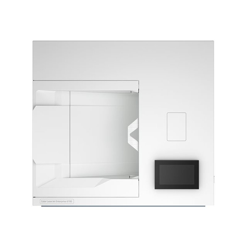 HP LaserJet Enterprise Impresora Color 6701dn, Estampado, Puerto de unidad flash USB frontal; Bandejas de alta capacidad opcionales; Pantalla táctil; Cartucho TerraJet - Imagen 6