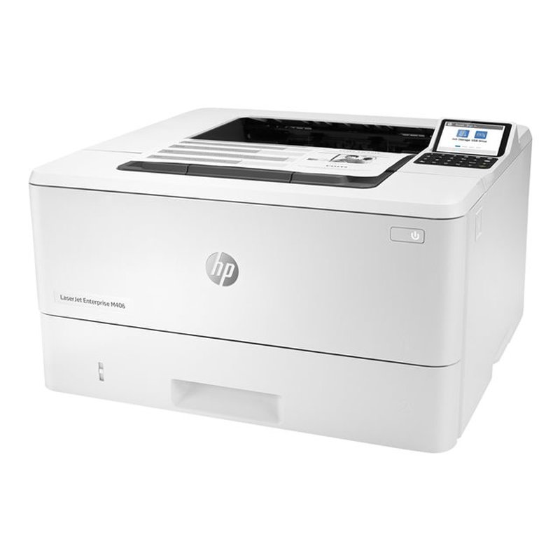 HP LaserJet Enterprise Impresora M406dn, Estampado, Tamaño compacto; Gran seguridad; Impresión a doble cara; Energéticamente eficiente; Impresión desde USB frontal HP LaserJet Enterprise Impresora M406dn, Estampado, Tamaño compacto; Gran seguridad; Impresión a doble cara; Energéticamente eficiente; Impresión desde USB frontal