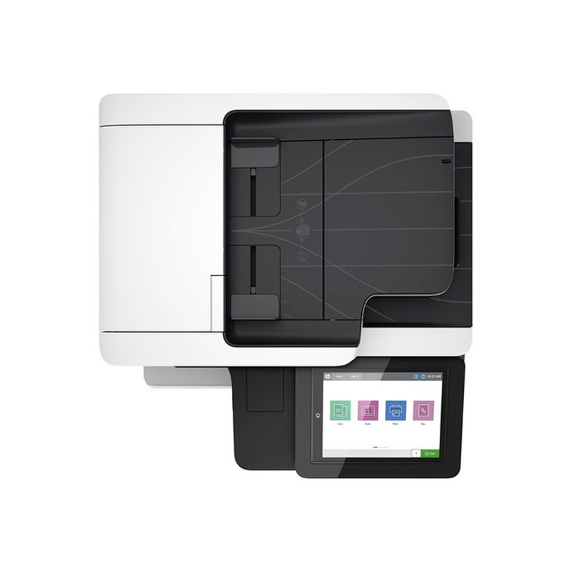 HP LaserJet Enterprise Impresora multifunción M528f, Imprima, copie, escanee y envíe por fax, Impresión desde USB frontal; Escanear a correo electrónico; Impresión a doble cara; Escaneado a doble cara - Imagen 4