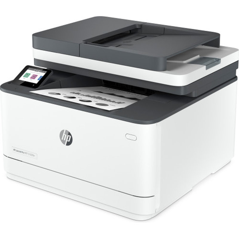 HP LaserJet Impresora multifunción Pro 3102fdn, Blanco y negro, Impresora para Pequeñas y medianas empresas, Imprima, copie, escanee y envíe por fax, Alimentador automático de documentos; Impresión a doble cara; Puerto frontal de unidad flash USB; Pantalla táctil HP LaserJet Impresora multifunción Pro 3102fdn, Blanco y negro, Impresora para Pequeñas y medianas empresas, Imprima, copie, escanee y envíe por fax, Alimentador automático de documentos; Impresión a doble cara; Puerto frontal de unidad flash USB; Pantalla táctil - Imagen 2