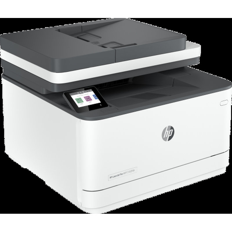 HP LaserJet Impresora multifunción Pro 3102fdn, Blanco y negro, Impresora para Pequeñas y medianas empresas, Imprima, copie, escanee y envíe por fax, Alimentador automático de documentos; Impresión a doble cara; Puerto frontal de unidad flash USB; Pantalla táctil HP LaserJet Impresora multifunción Pro 3102fdn, Blanco y negro, Impresora para Pequeñas y medianas empresas, Imprima, copie, escanee y envíe por fax, Alimentador automático de documentos; Impresión a doble cara; Puerto frontal de unidad flash USB; Pantalla táctil - Imagen 3