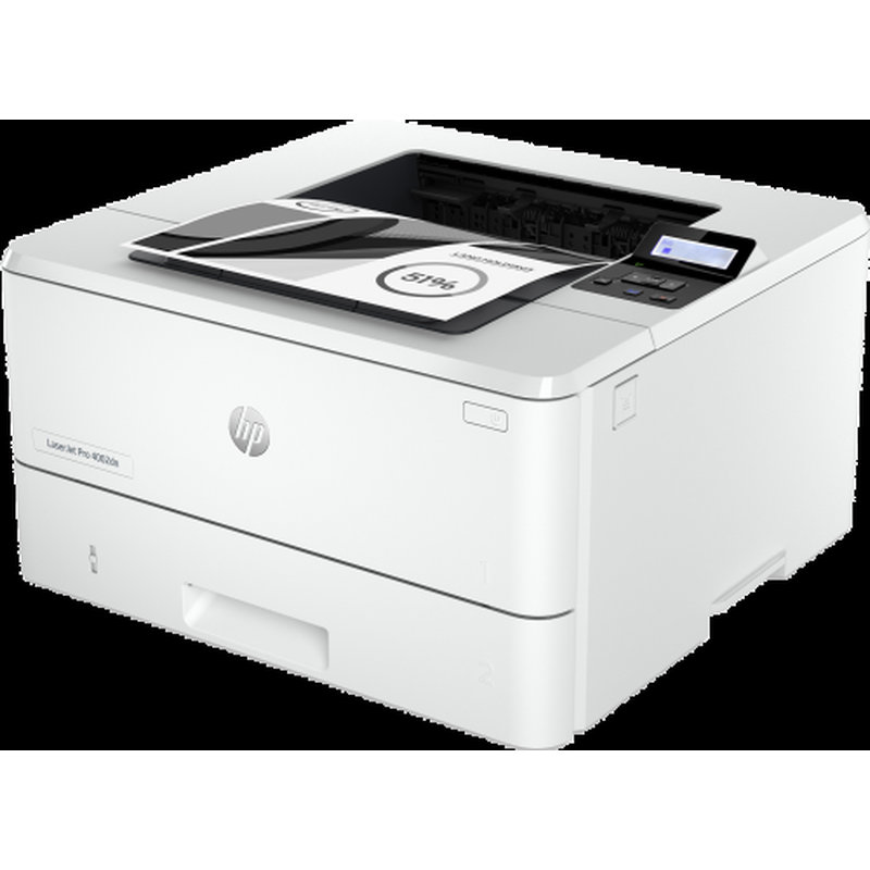 HP LaserJet Pro Impresora 4002dn, Blanco y negro, Impresora para Pequeñas y medianas empresas, Estampado, Impresión a doble cara; Velocidades rápidas de salida de la primera página; Energéticamente eficiente; Tamaño compacto; Sólida seguridad - Imagen 2