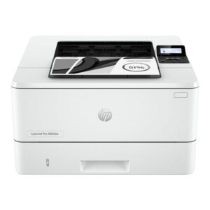 HP LaserJet Pro Impresora 4002dw, Blanco y negro, Impresora para Pequeñas y medianas empresas, Estampado, Impresión a doble cara; Velocidades rápidas de salida de la primera página; Tamaño compacto; Energéticamente eficiente; Sólida seguridad; Wi-Fi de banda dual