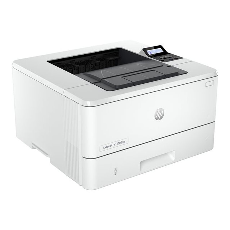 HP LaserJet Pro Impresora 4002dw, Blanco y negro, Impresora para Pequeñas y medianas empresas, Estampado, Impresión a doble cara; Velocidades rápidas de salida de la primera página; Tamaño compacto; Energéticamente eficiente; Sólida seguridad; Wi-Fi de banda dual - Imagen 3