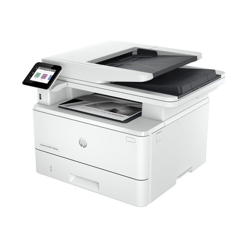 HP LaserJet Pro Impresora multifunción 4102dw, Blanco y negro, Impresora para Pequeñas y medianas empresas, Impresión, copia, escáner, Conexión inalámbrica; Compatible con Instant Ink; Impresión desde el teléfono o tablet; Alimentador automático de documentos