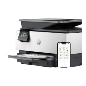 HP OfficeJet Pro Impresora multifunción 9120b, Color, Impresora para Home y Home Office, Imprima, copie, escanee y envíe por fax, Conexión inalámbrica; Impresión a doble cara; Escaneado a doble cara; Escanear a correo electrónico; Escanear a PDF; Fax; Puerto frontal de unidad flash USB; Pantalla táctil; Impresión desde móvil o tablet; Alimentador automático de documentos