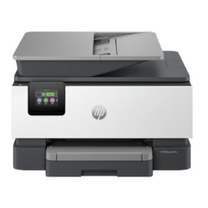 HP OfficeJet Pro Impresora multifunción HP 9125e, Color, Impresora para Pequeñas y medianas empresas, Imprima, copie, escanee y envíe por fax, HP+; Compatible con el servicio HP Instant Ink; Impresión desde móvil o tablet; Pantalla táctil; Escaneado avanzado inteligente; Papel instantáneo; Puerto frontal de unidad flash USB; Impresión a doble cara; Escaneado a doble cara; Alimentador automático de documentos; Fax
