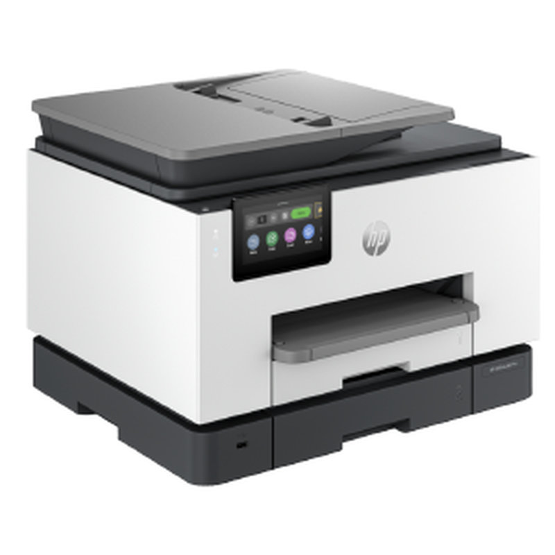 HP OfficeJet Pro Impresora multifunción HP 9132e, Color, Impresora para Pequeñas y medianas empresas, Imprima, copie, escanee y envíe por fax, Conexión inalámbrica; HP+; Compatible con el servicio HP Instant Ink; Impresión a doble cara; Escaneado a doble cara; Alimentador automático de documentos; Fax; Pantalla táctil; Escaneado avanzado inteligente; Papel instantáneo