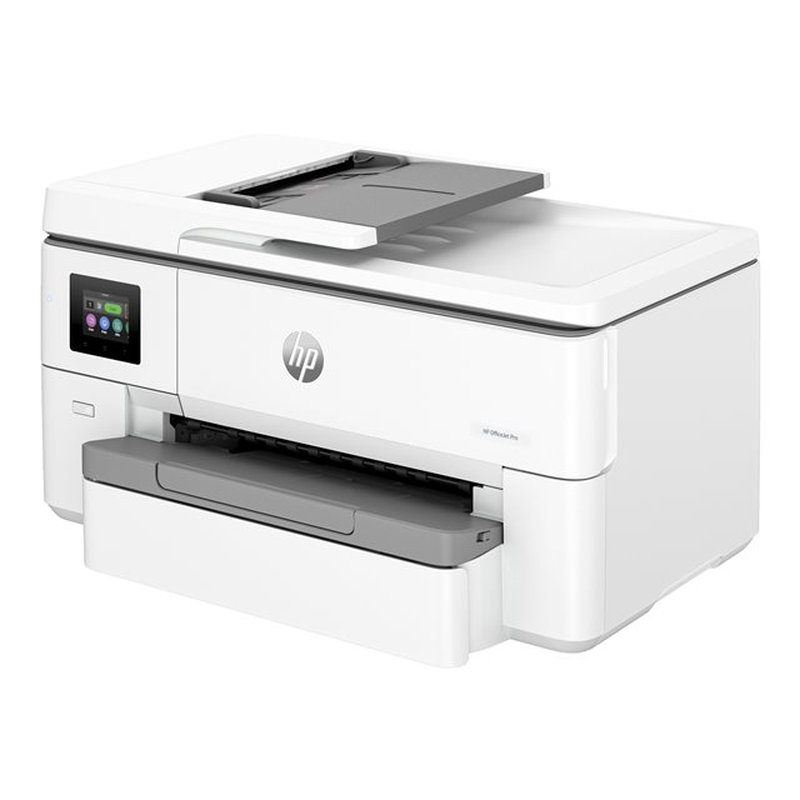 HP OfficeJet Pro Impresora multifunción HP 9720e de formato ancho, Color, Impresora para Oficina pequeña, Impresión, copia, escáner, HP+; Compatible con el servicio HP Instant Ink; Conexión inalámbrica; Impresión a doble cara; Alimentador automático de documentos; Impresión desde móvil o tablet; Escanear a correo electrónico; Escanear a PDF; Pantalla táctil; Modo silencioso