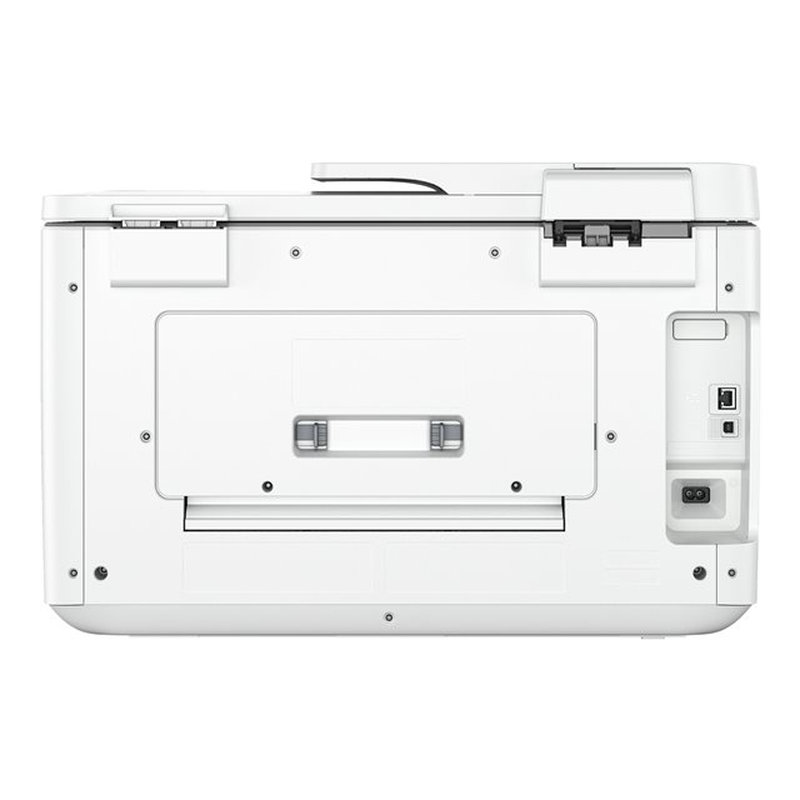 HP OfficeJet Pro Impresora multifunción HP 9730e de formato ancho, Color, Impresora para Oficina pequeña, Impresión, copia, escáner, HP+; Compatible con el servicio HP Instant Ink; Conexión inalámbrica; Impresión a doble cara; Impresión desde móvil o tablet; Alimentador automático de documentos; Puerto frontal de unidad flash USB; Escanear a correo electrónico; Escanear a PDF; Pantalla táctil; Modo silencioso - Imagen 7