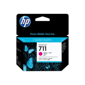 HP Pack de ahorro de 3 cartuchos de tinta DesignJet 711 magenta de 29 ml