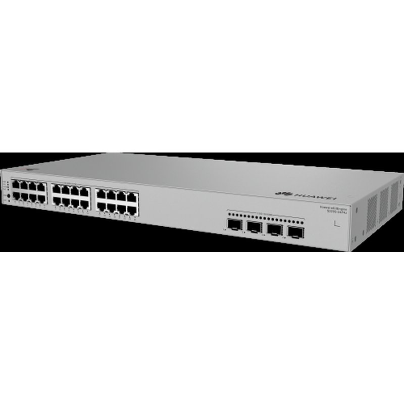 HUAWEI eKit S220S Series S220S-24P4J Gestionado L2 Gigabit Ethernet (10/100/1000) Energía sobre Ethernet (PoE) 1U Gris