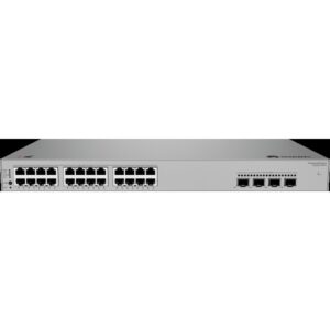 Alternative view of HUAWEI eKit S220S Series S220S-24P4J Gestionado L2 Gigabit Ethernet (10/100/1000) Energía sobre Ethernet (PoE) 1U Gris