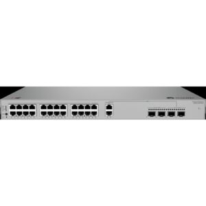 Alternative view of HUAWEI eKit S220S Series S220S-26PN4JX Gestionado L2 Gigabit Ethernet (10/100/1000) Energía sobre Ethernet (PoE) 1U Gris