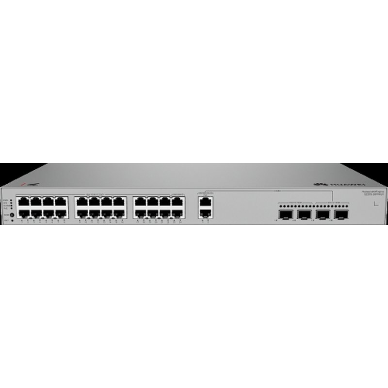 HUAWEI eKit S220S Series S220S-26PN4JX Gestionado L2 Gigabit Ethernet (10/100/1000) Energía sobre Ethernet (PoE) 1U Gris - Imagen 2