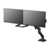HX Desk Dual Monitor Arm Black