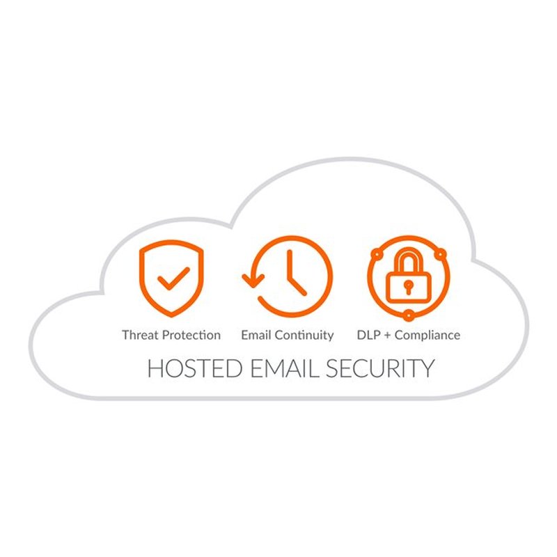 SonicWall Hosted Email Security Advanced - Licencia de suscripción (1 año) + Dynamic Support 24X7 - 1 usuario - alojado - volumen - 5-24 licencias