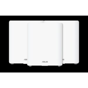 ASUS BQ16 Tribanda (2.4 GHz / 5 GHz / 6 GHz) Wi-Fi 7 (802.11be) Blanco 3 Interno ASUS BQ16 Tribanda (2.4 GHz / 5 GHz / 6 GHz) Wi-Fi 7 (802.11be) Blanco 3 Interno