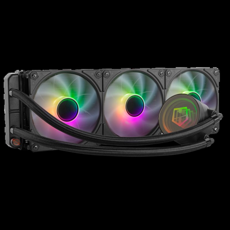 KIT REFRIGERACION LIQUIDA CPU NOX HUMMER M-360 BLACK RGB 2011/2066/1156/1155/1151/1200/1700/1851 AM5/AM4/AM3/AM2